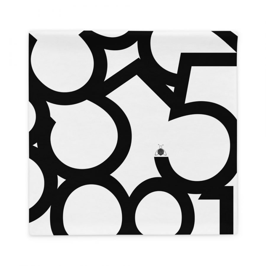 Couch pillow case "numbers" high quality