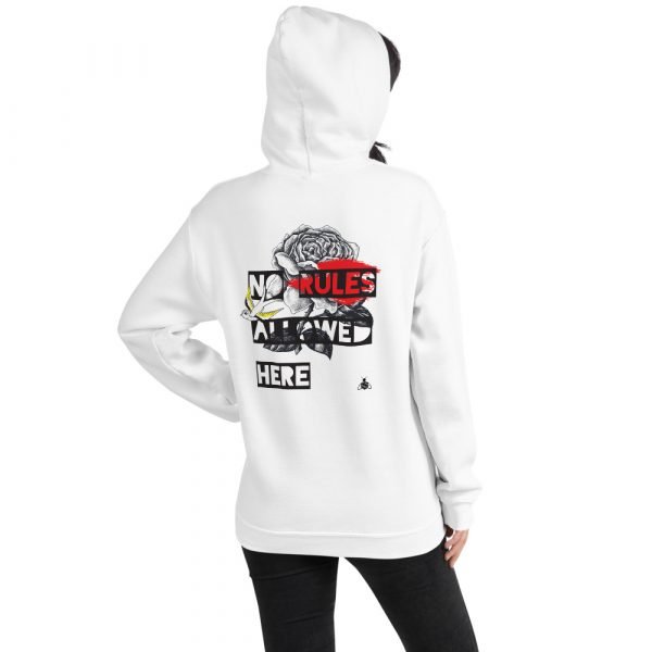 Women hoodie "No Rules' high quality