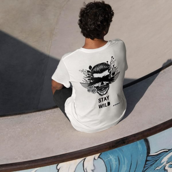 Men's t-shirt "stay wild" high quality