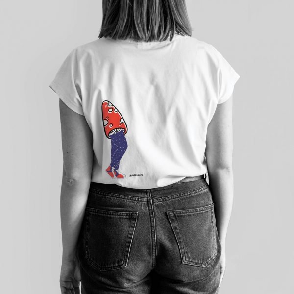 Women's t-shirt "mushroom 1" high quality