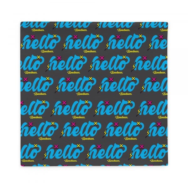 Couch pillow case "Hello" high-quality