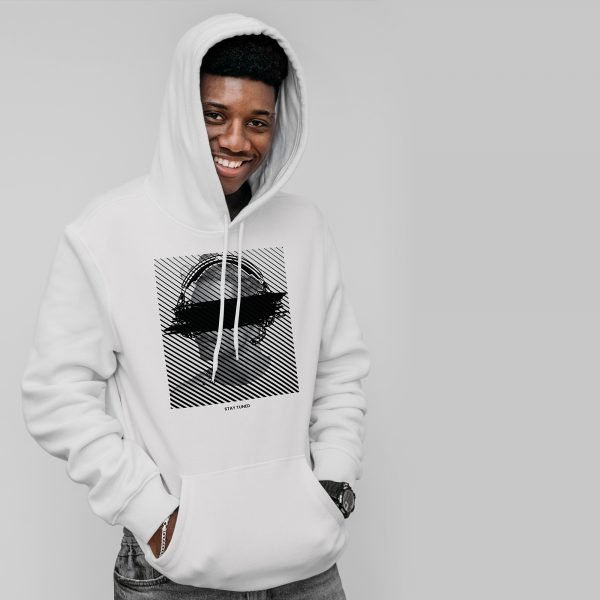 Men Hoodie "headphones" high quality