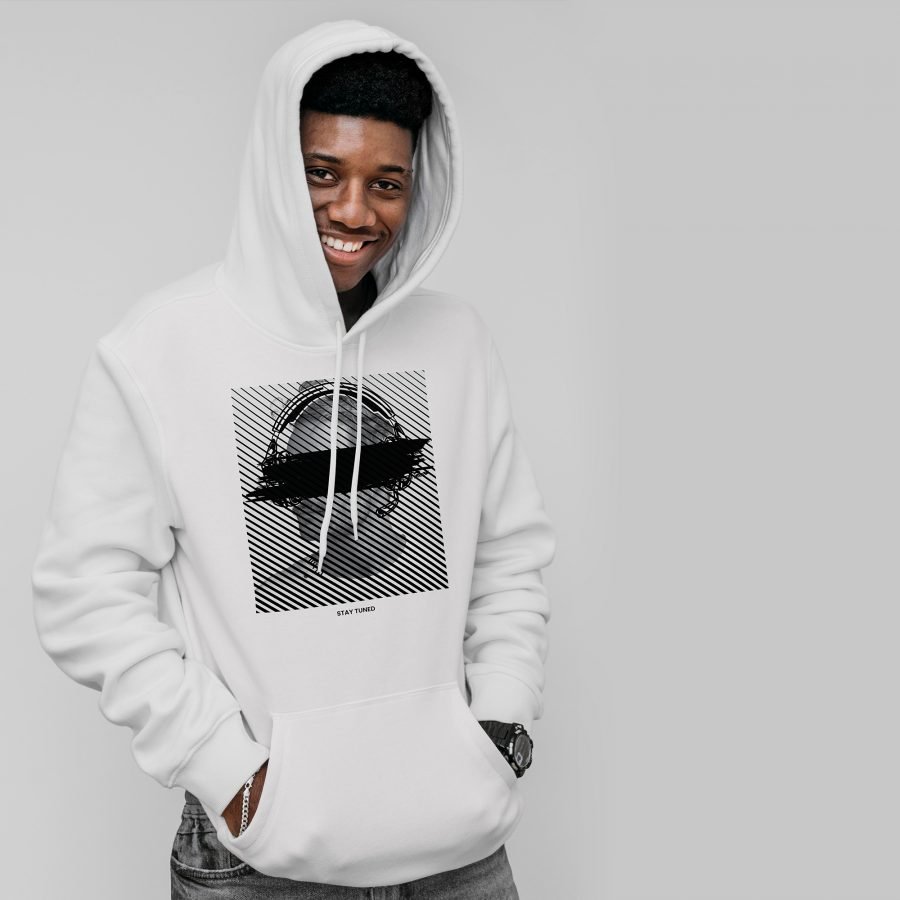 Men Hoodie "headphones" high quality